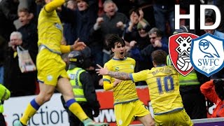 Rotherham United 2 Sheffield Wednesday 3  EXTENDED HIGHLIGHTS  HD [upl. by Adelheid]