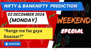 Nifty amp Bank Nifty Prediction 2 12 24 [upl. by Whitman]