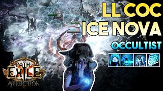 323 CoC Ice Nova of Frostbolts Build  Occultist  Affliction  Path of Exile 323 [upl. by Ednutabab646]