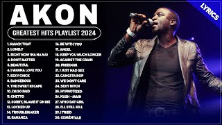 Akon Best Songs Playlist 2024  The Best Of Akon 2024  Akon Greatest Hits Full Album 2024 Lyrics [upl. by Anitsyrc]