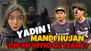 HUJAN LEBAT YADIN BUAT HAL  SHAHRUL MARAH MANDI HUJAN [upl. by Drofhsa]