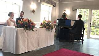 Dango DaikazokuSteven Universe Piano  Brother plays original piece at wedding [upl. by Alue]