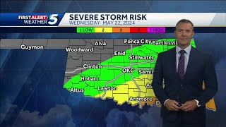 Wednesday May 22 2024 Timeline Severe storms likely [upl. by Amberly]