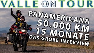 PANAMERICANA MIT DEM MOTORRAD  50000 KM IN 15 MONATEN  DAS GROßE INTERVIEW MIT TANJA UND PHILIPP [upl. by Allesig]