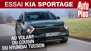 Essai Kia Sportage 2022  au volant du cousin du Hyundai Tucson [upl. by Ahtar]