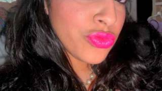 Grey smokey eye amp bright pink lips [upl. by Turrell]