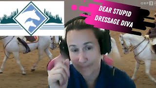 Dear Stupid Dressage Diva Dressage Hub Is Deplorable [upl. by Fenn]