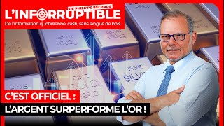 C’est officiel  l’argent surperforme l’or [upl. by Drawde]