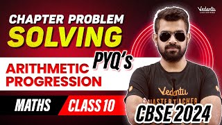 Arithmetic Progression Problem Solving PYQs  Class 10 Maths  CBSE 2024 🔥 Shimon Sir [upl. by Yojal749]