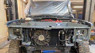 Part 4 Land Rover Discovery 2 Td5 new Maer Galvanised Chassis replacement and body rebuild [upl. by Aksoyn]