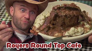 Royers Round Top Cafe Best Pie  Comfort Food in Texas [upl. by Benzel]