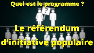 Le référendum dinitiative populaire [upl. by Ayatnahs]