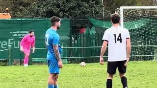 ⚽️ Basildon Town FC 🔵 Vs ⚪️ Burnham Ramblers FC  Thurlow Nunn D1 South Sat16Mar24 GOALS [upl. by Natsrik679]