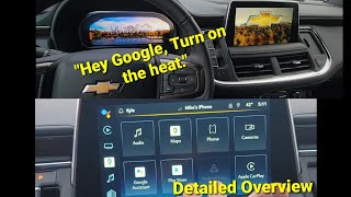 New 20222023 Chevrolet Infotainment 3 w Google Built In  Detailed Tutorial amp Overview  Tech Help [upl. by Jd145]