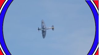 Watch The Incredible 2024 BBMF Spitfire Practice Display In Action [upl. by Eileek724]