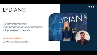 Lydian Webinar Series II  Contracteren met consumenten en e commerce all you need to know 2 [upl. by Adila]