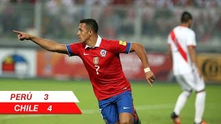 Perú 3  4 Chile  Eliminatorias Rusia 2018  Alberto Jesús López [upl. by Nimajaneb772]