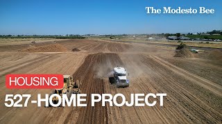 Modesto Begins Largest Housing Project In A Decade [upl. by Norted]