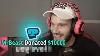 Donating 10000 To Pewdiepie [upl. by Sou]