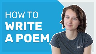 How to Write a Poem [upl. by Nafri]