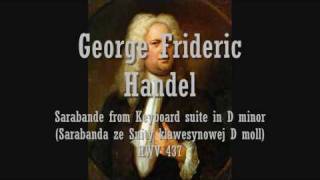 GF Handel  Sarabande Sarabanda [upl. by Idnib]