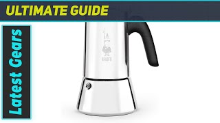 Bialetti Venus Induction 4 Cup Espresso Coffee Maker  A Stainless Steel Gem [upl. by Atinehc]