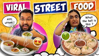 We tried the MOST Viral STREET FOOD 😱 Is It Worth it 🤬 [upl. by Assirhc]