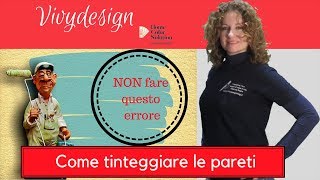 come tinteggiare le pareti di casaHomeColorSolution  vivydesign [upl. by Adiraf]