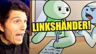 Paluten REAGIERT auf das traurige Leben eines LINKSHÄNDERS [upl. by Madelaine82]