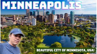 Tour of Downtown Minneapolis Road Trip Alaska USA to Toronto Canada  Reel 47 [upl. by Enytnoel207]