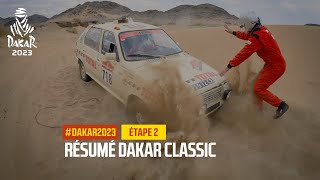 Résumé Dakar Classic  Étape 2  Dakar2023 [upl. by Eciryt]