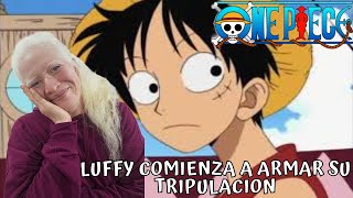 LUFFY ARMA SU TRIPULACIÓNREACCION AL CAPÍTULO 3 COMPLETO TEMPORADA 1 ONE PIECE ESPAÑOL LATINO [upl. by Ahsinna84]