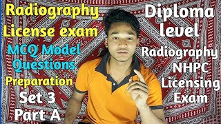 NHPC Licensing Exam 2080 for Radiography diploma level MCQ Model Questions preparation video 2024 [upl. by Alamac]