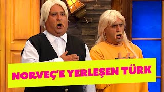 Norveçe Yerleşen Türk  314Bölüm Güldür Güldür Show [upl. by Arbmik341]