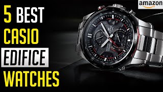 Edifice Watch  Top 5 Best Casio Edifice Watches in 2023 [upl. by Andros774]