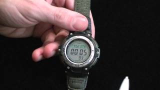 Watch Review Casio Twin Sensor SGW1003V [upl. by Sirtemed779]