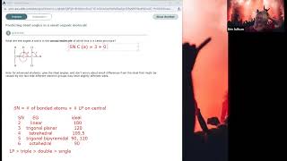 Predicting bond angles in a small organic molecule [upl. by Ellesij]