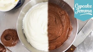 Cream Cheese Icing Masterclass Classic amp Chocolate recipes  Cupcake Jemma [upl. by Liartnod]