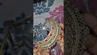 Beautiful Jewellery Set Meesho se li Beautiful Kundan Jewellery meeshojewellaryhaul meesho [upl. by Annitsirhc]