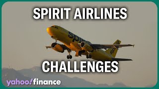 Spirit Airlines stock falls on potential bankruptcy [upl. by Lyckman]