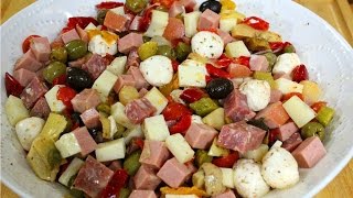 Italian Antipasto  Rossellas Cooking with Nonna [upl. by Atnwahs]