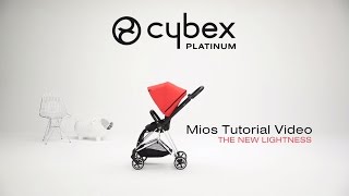 CYBEX stroller Mios  Tutorial video [upl. by Nnazil]