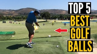 Top 5 Best GOLF BALLS [upl. by Tristas188]