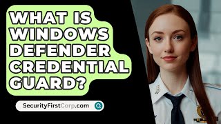 What Is Windows Defender Credential Guard  SecurityFirstCorpcom [upl. by Mayhew345]