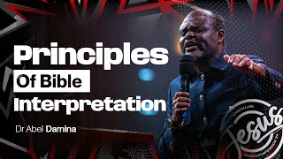 Principles of Bible Interpretation  Dr Abel Damina  Wednesday 20112024 [upl. by Nerwal862]