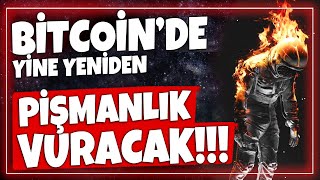 BİTCOİNDE YİNE PİŞMANLIK VURACAK GÜNCEL ALTCOİN ANALİZİ BTC SON DURUM [upl. by Kalil]