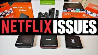 Netflix Issues on Some Android TV OS Boxes  Mecool A95X  More [upl. by Ulrick61]