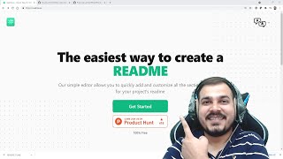 The Easiest way to create a README For Github [upl. by Liban]