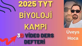 2025 TYT BİYOLOJİ KAMPI 10 Ders💥3D VİDEO DERS DEFTERİ🔥Enzimler Konu Anlatımı1 [upl. by Callean91]