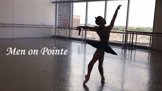 사부작발레 토슈즈 신은 발레리노들  리노가 리나 바리에이션을…  라 바야데르 쉐이즈  La bayadere shades  Men on Pointe [upl. by Timofei273]